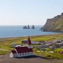 Пляж вик с черным песком - самое загадочное место в исландии